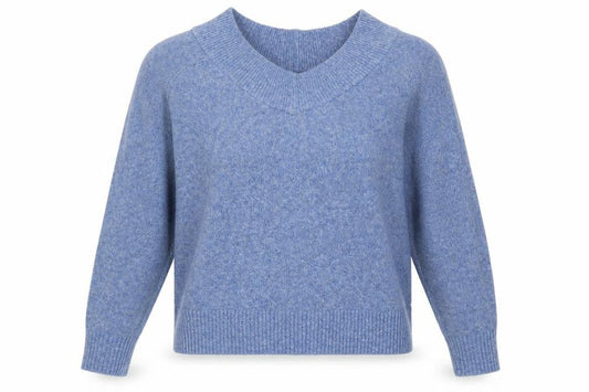 Womens UK Size M H&M Blue Pullover Jumper
