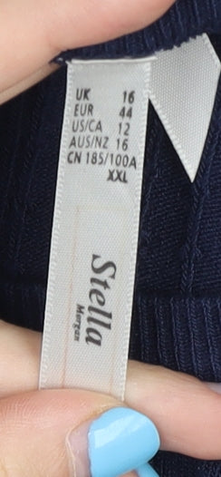 Womens UK Size 16 Stella Morgan Blue Pullover Jumper