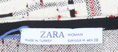 Womens UK Size 12 Zara Ivory Camisole Tank