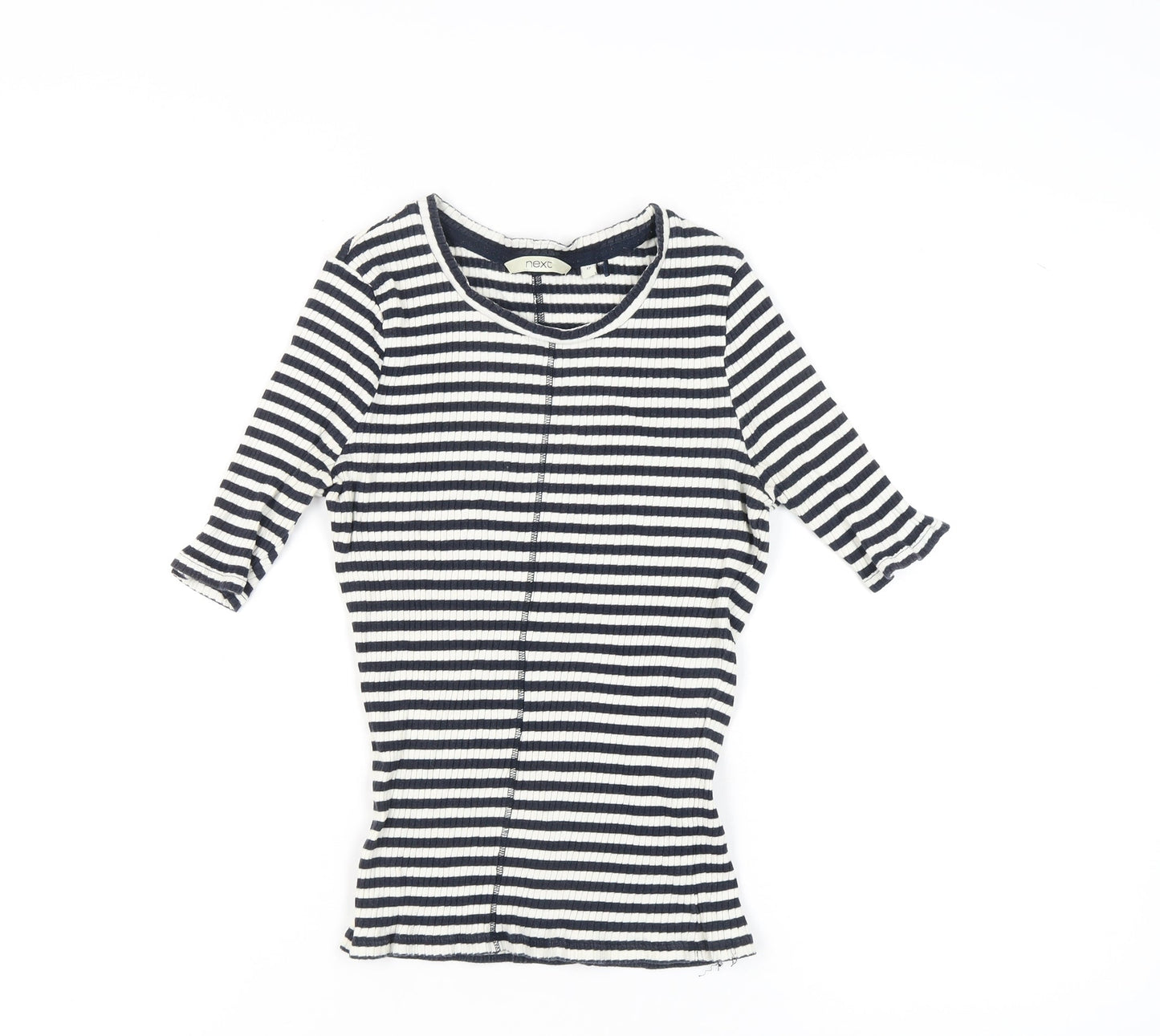 Womens UK Size 12 NEXT Black Basic T-Shirt