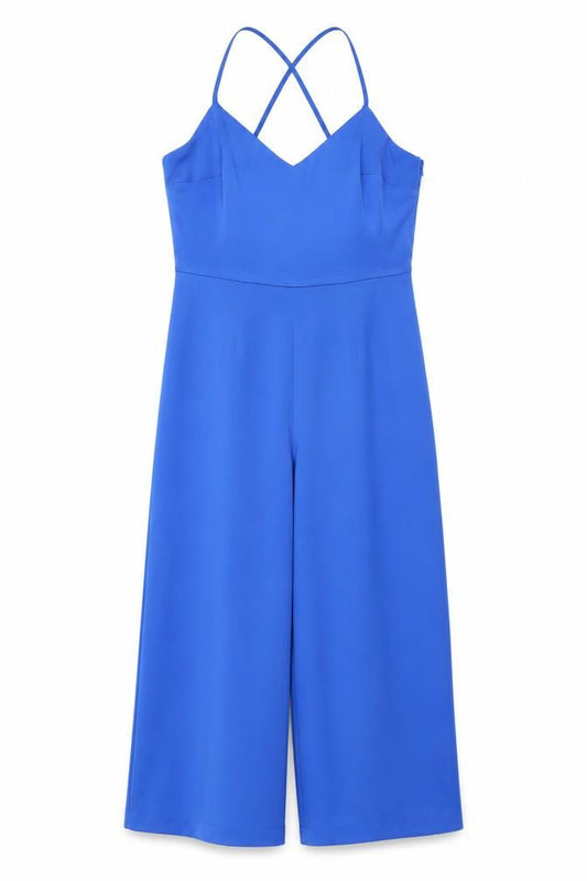 Womens UK Size 12 ASOS One-Piece Blue Jumpsuit