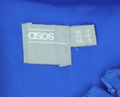 Womens UK Size 12 ASOS One-Piece Blue Jumpsuit