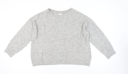 Womens UK Size XL H&M Grey Pullover Jumper