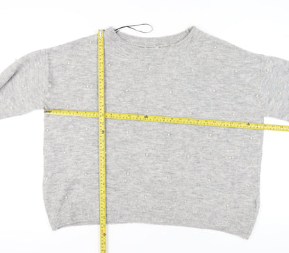 Womens UK Size XL H&M Grey Pullover Jumper