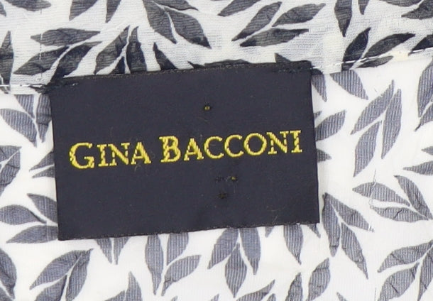 Gina Bacconi Women's Multicoloured Floral Cardigan UK 14 Chiffon
