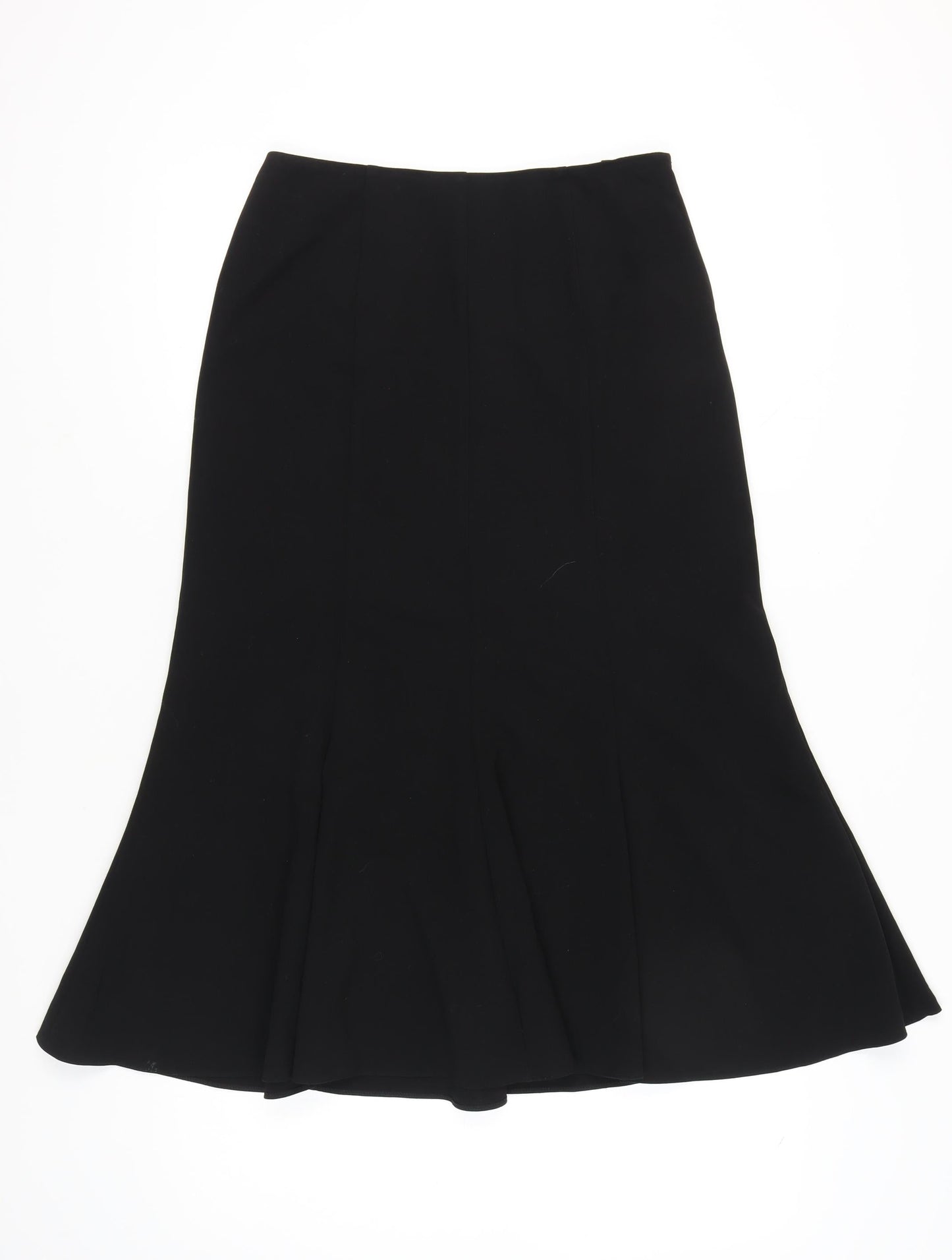 ALEX & Co. Women’s Black Midi Trumpet Skirt Size 12 High Rise