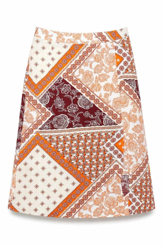 Womens UK Size 12 Peacocks A-Line  Skirt