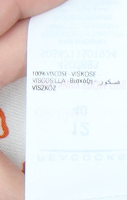 Peacocks Women’s Multicoloured Paisley A-Line Skirt Size 12