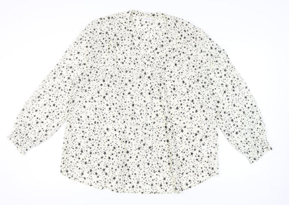 Womens UK Size 20 Together White Basic Blouse