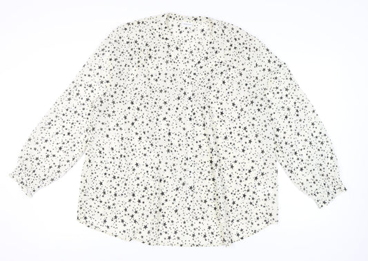 Womens UK Size 20 Together White Basic Blouse