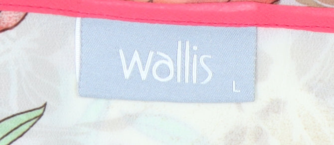 Womens UK Size L Wallis Multicoloured Kimono Blouse