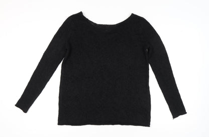Womens UK Size 8 Zara Black Pullover Jumper