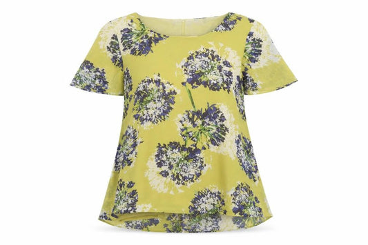 Womens UK Size 12 Bonmarché Multicoloured Basic Blouse