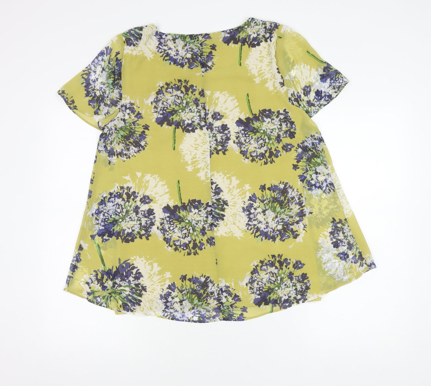 Womens UK Size 12 Bonmarché Multicoloured Basic Blouse