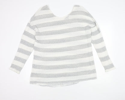 Womens UK Size 18 NEXT Grey Pullover Jumper