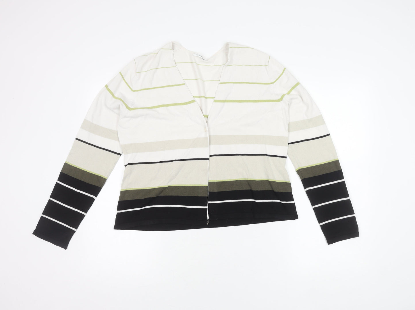 Womens UK Size L Planet Multicoloured Cardigan Jumper