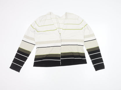 Womens UK Size L Planet Multicoloured Cardigan Jumper