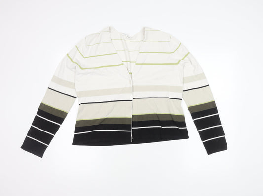 Womens UK Size L Planet Multicoloured Cardigan Jumper