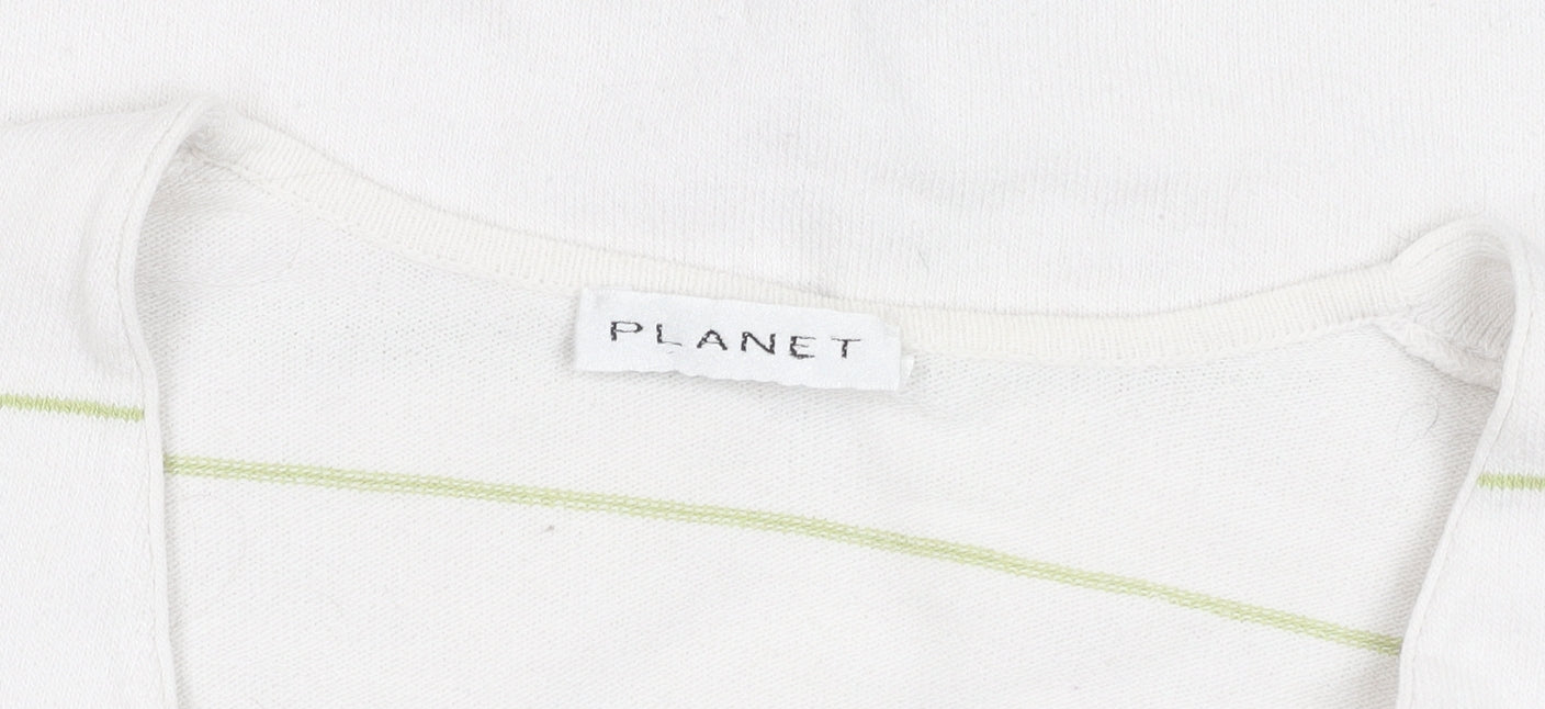 Womens UK Size L Planet Multicoloured Cardigan Jumper