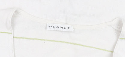 Womens UK Size L Planet Multicoloured Cardigan Jumper