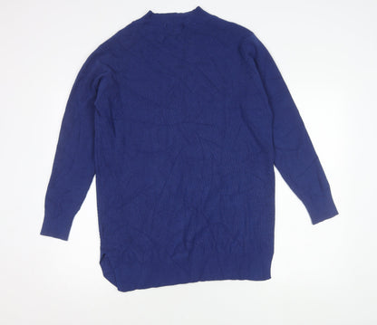 Womens UK Size L Marks and Spencer Blue Pullover Jumper