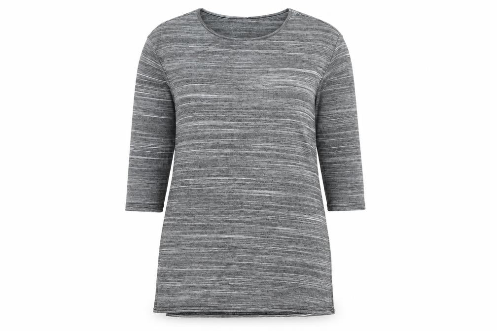 Womens UK Size 10 New Look Grey Basic Tunic
