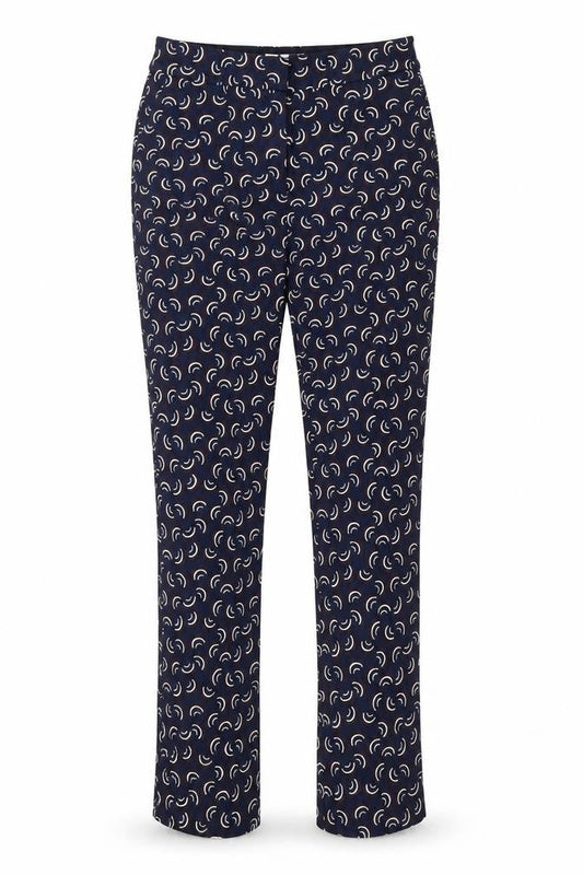 Womens UK Size 10 Boden Slim Fit CasualWorkwear Blue Trousers