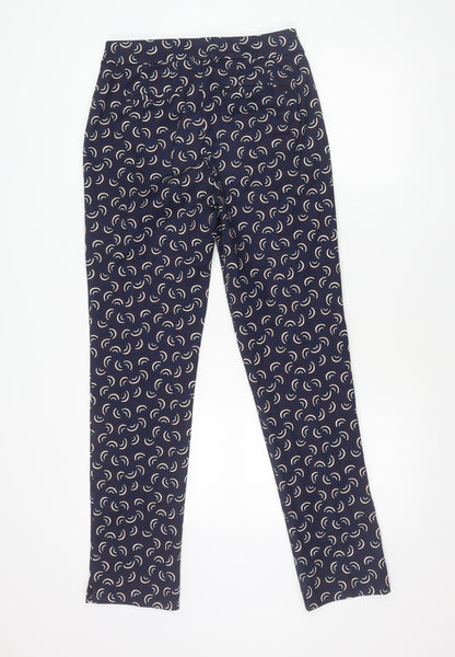 Womens UK Size 10 Boden Slim Fit CasualWorkwear Blue Trousers
