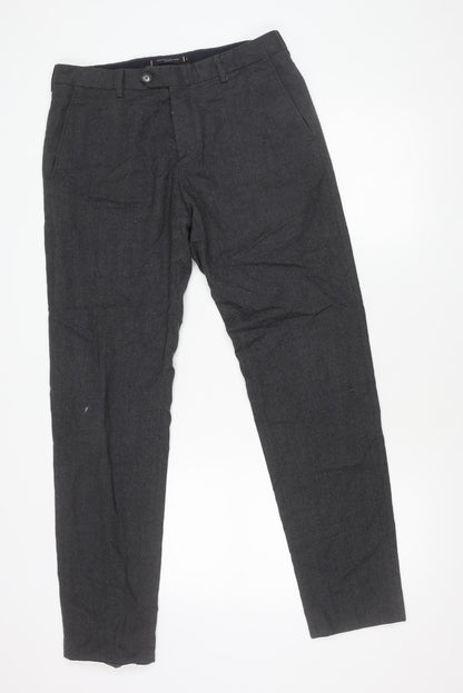 Tommy Hilfiger Men’s Grey Slim Fit Chino Trousers 34W 32L