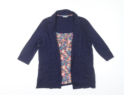 Womens UK Size 14 Marks and Spencer Blue Tunic Blouse