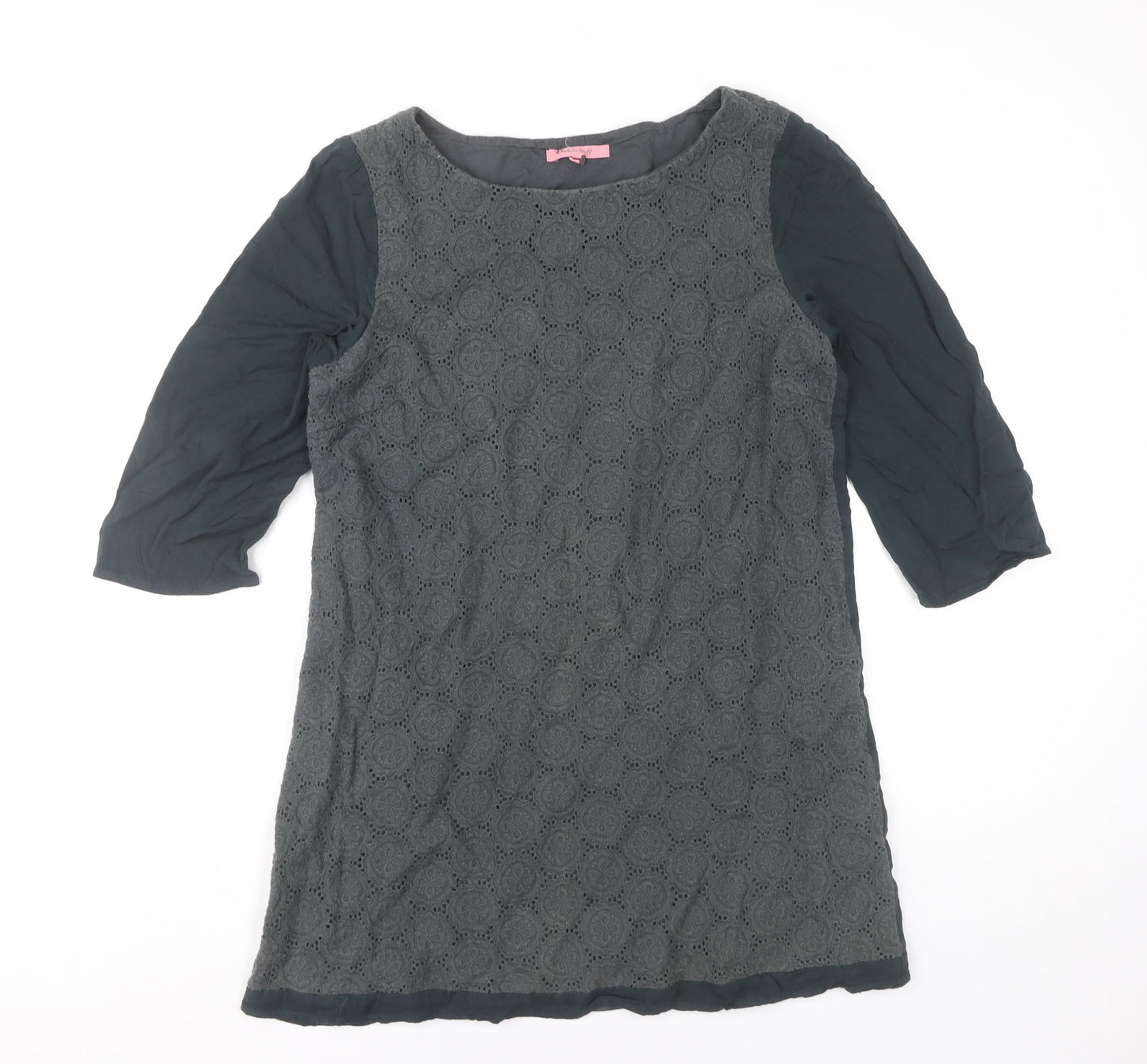 Womens UK Size 14 White Stuff Grey Tunic Blouse