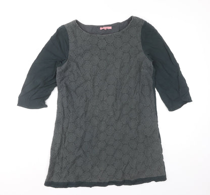 Womens UK Size 14 White Stuff Grey Tunic Blouse