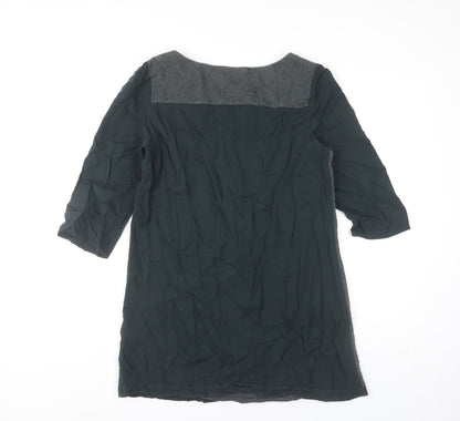 Womens UK Size 14 White Stuff Grey Tunic Blouse