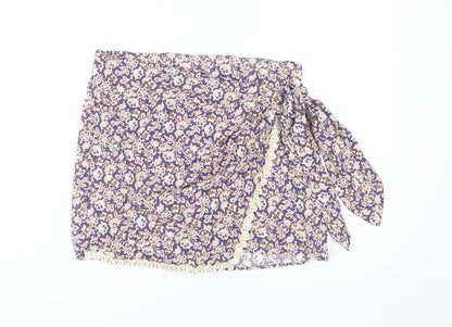 Womens UK Size S Zara Wrap  Skirt