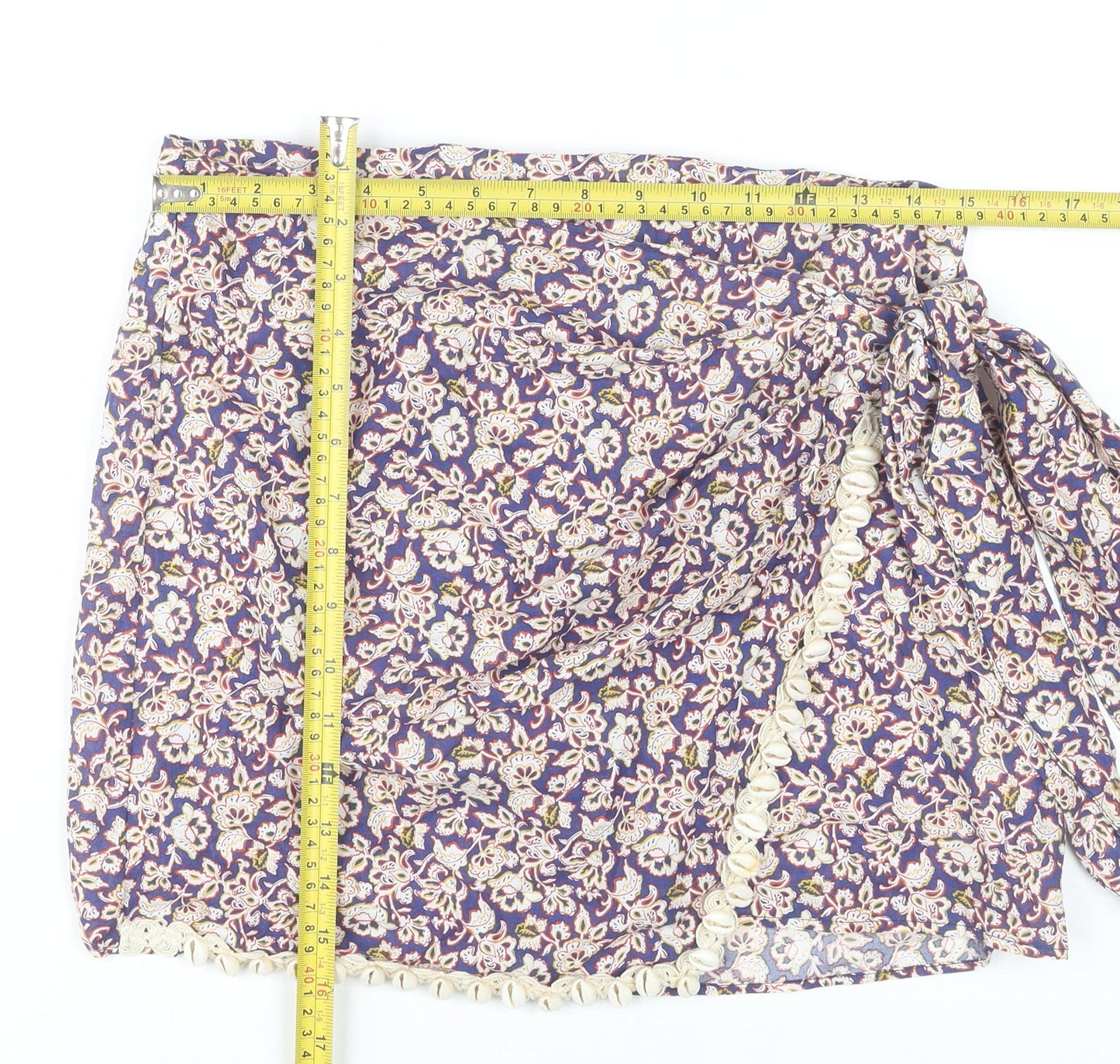 Womens UK Size S Zara Wrap  Skirt