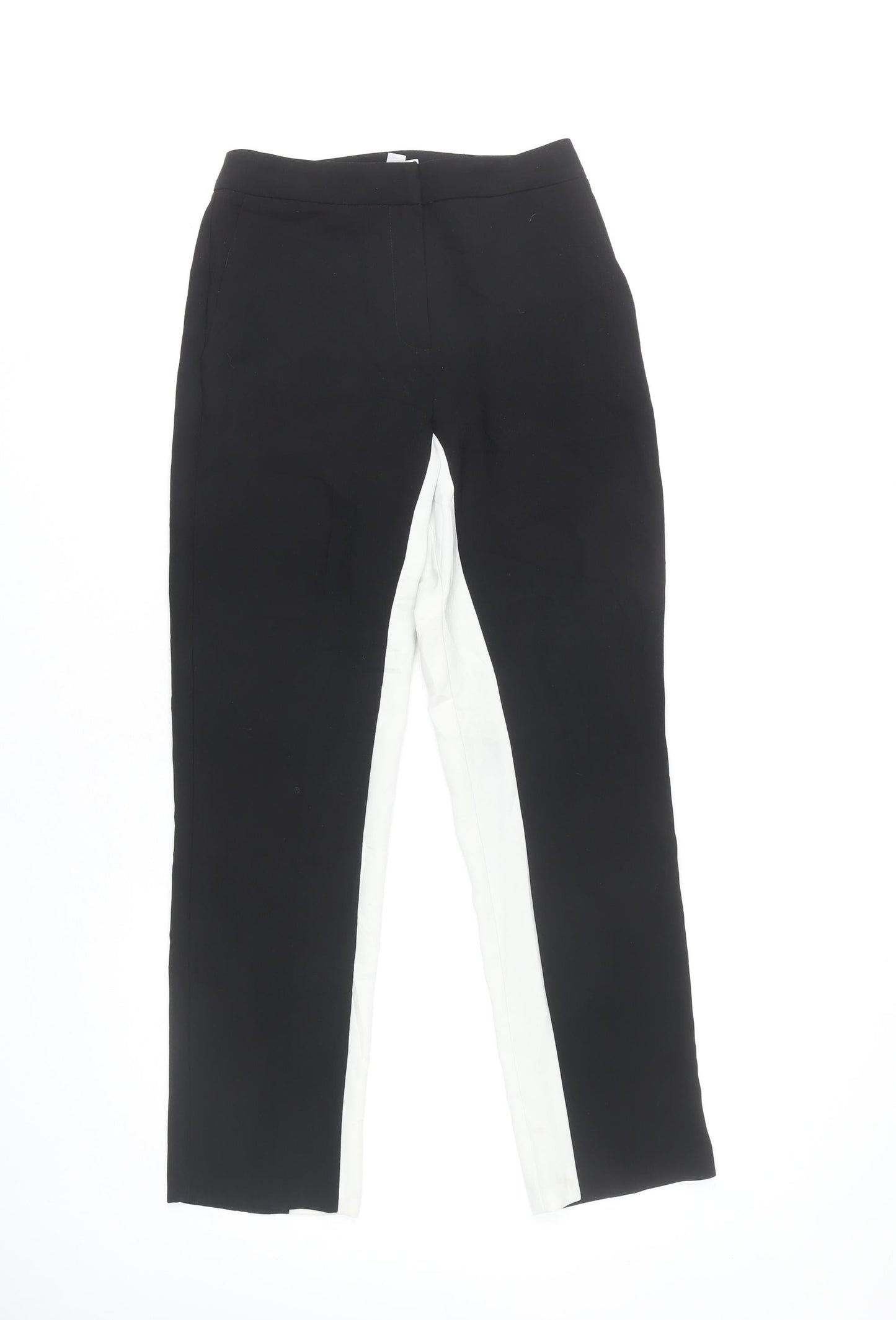 Womens UK Size 6 Topshop Slim Fit CasualBusiness Black Trousers