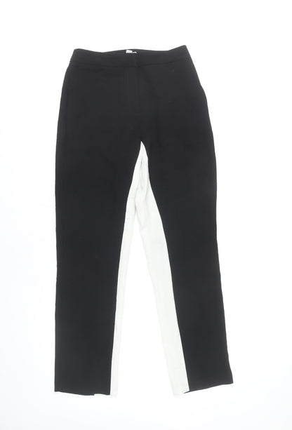 Womens UK Size 6 Topshop Slim Fit CasualBusiness Black Trousers