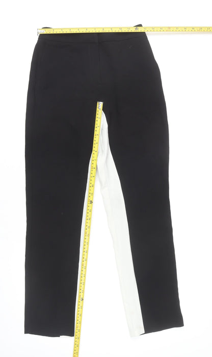 Womens UK Size 6 Topshop Slim Fit CasualBusiness Black Trousers
