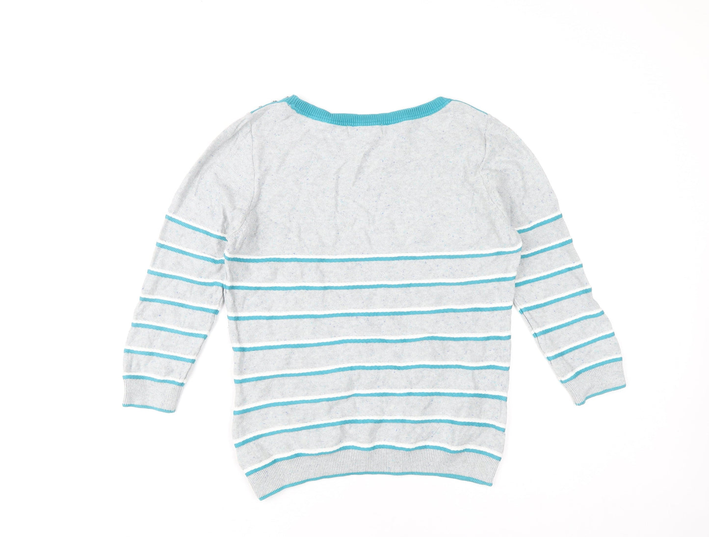 Womens UK Size 10 Marks and Spencer Grey Pullover Jumper