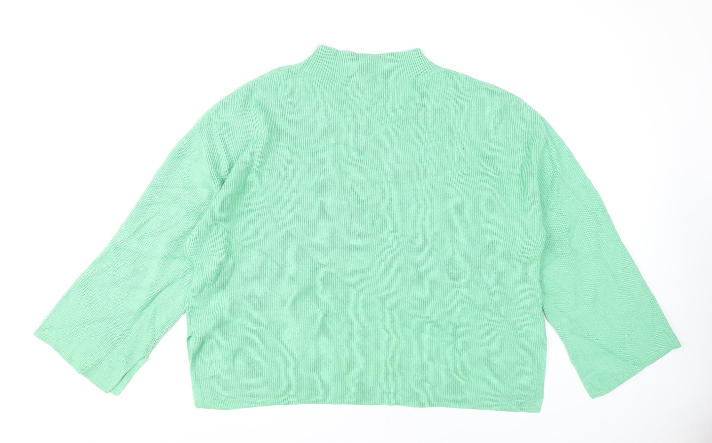 Womens UK Size XL Marks and Spencer Green Pullover Jumper