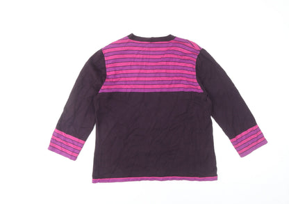 Womens UK Size M CC Purple Pullover Jumper