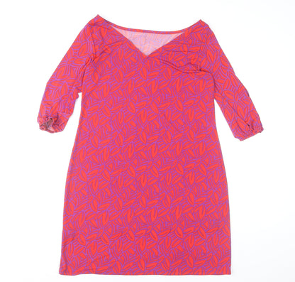 Leota Women’s Multicoloured S Shift Jersey Dress 3/4 Sleeve