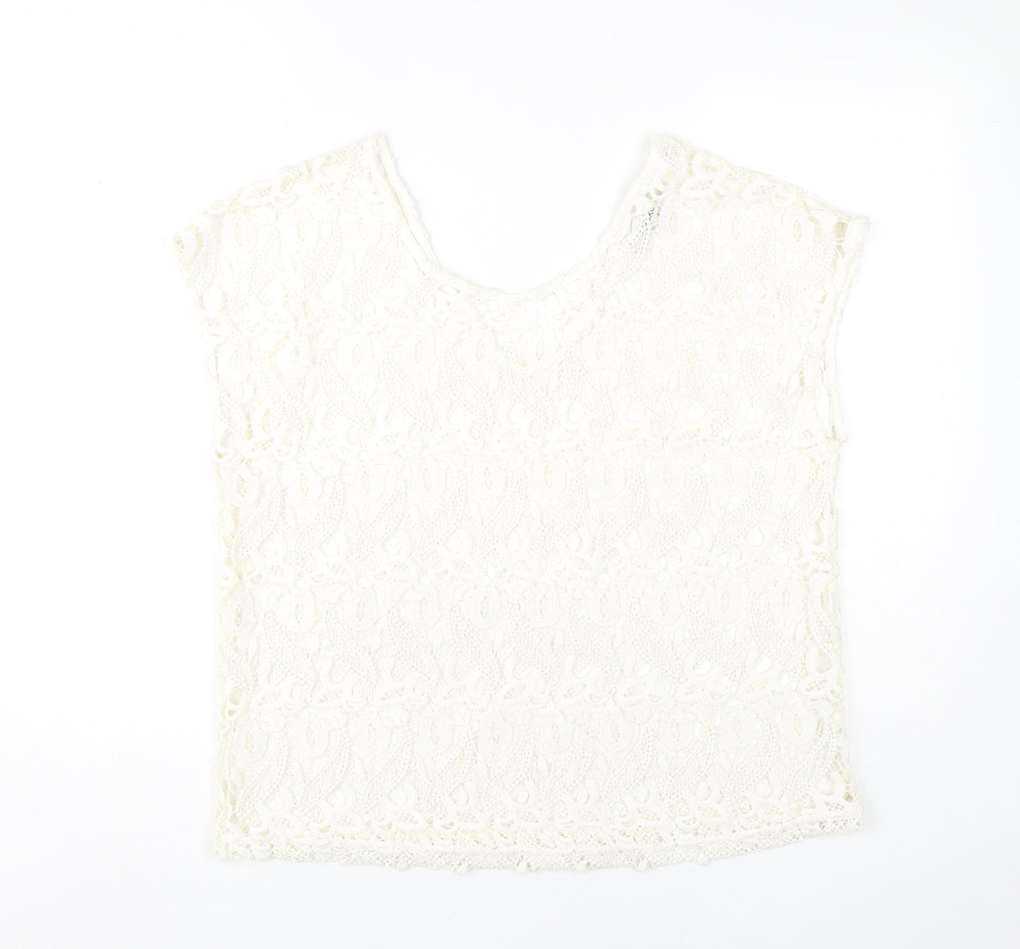 Womens UK Size 14 NEXT Ivory Camisole Blouse