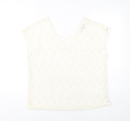 Womens UK Size 14 NEXT Ivory Camisole Blouse