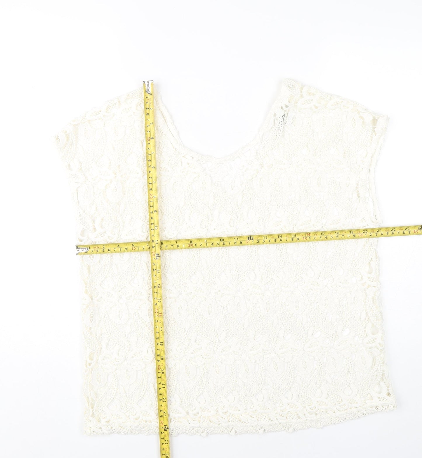 Womens UK Size 14 NEXT Ivory Camisole Blouse