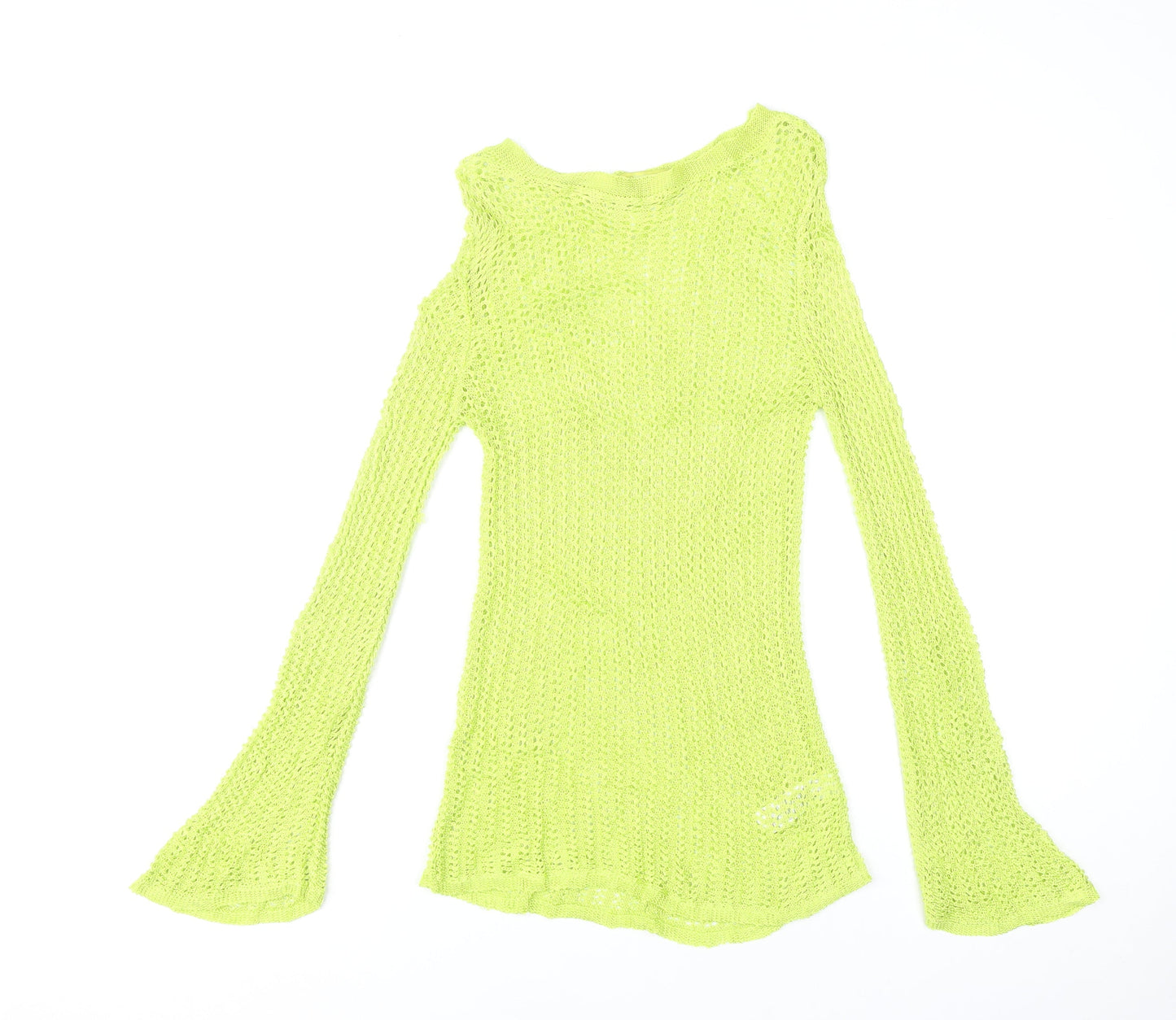 Womens UK Size 10 NEXT Green Pullover Jumper