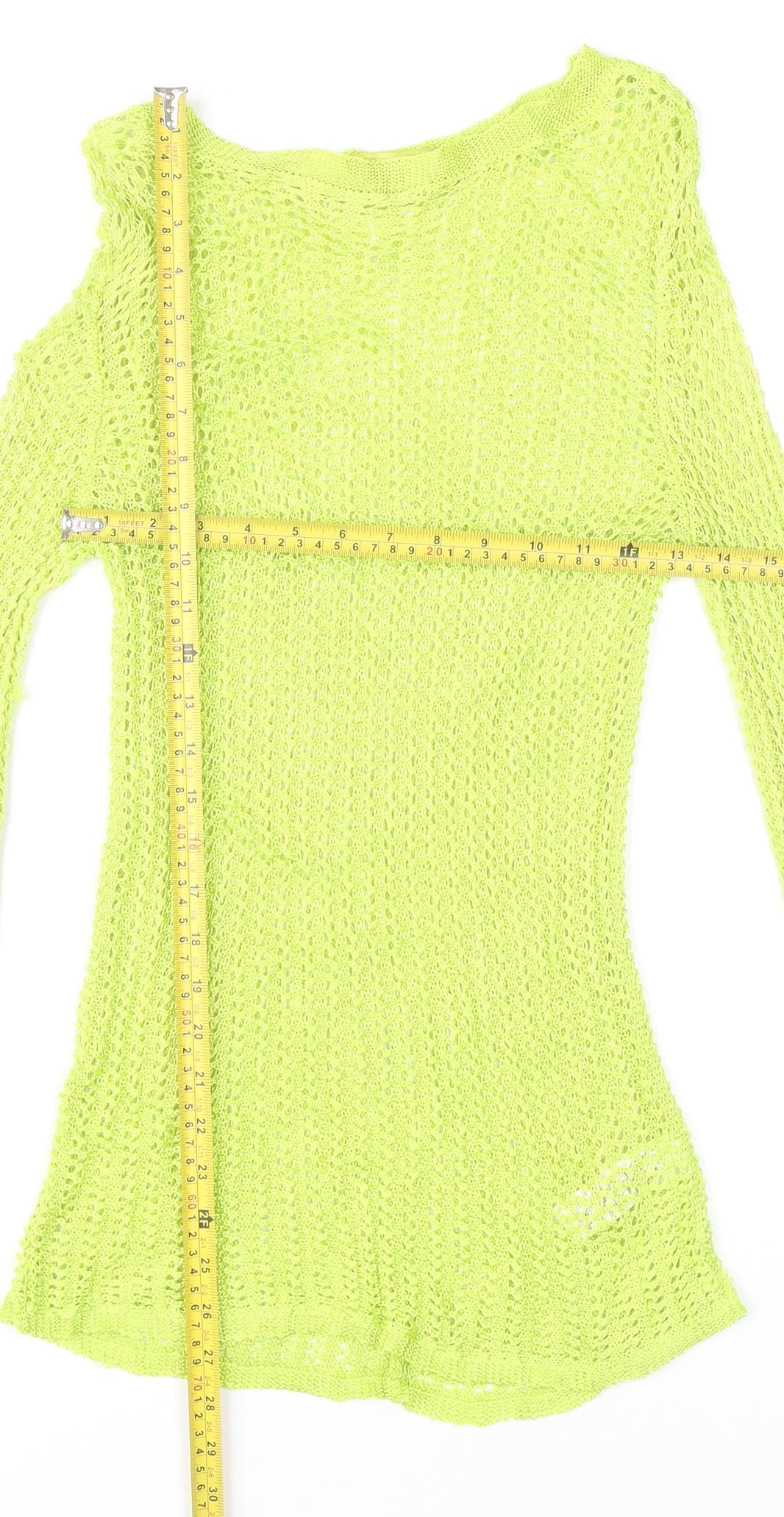 Womens UK Size 10 NEXT Green Pullover Jumper