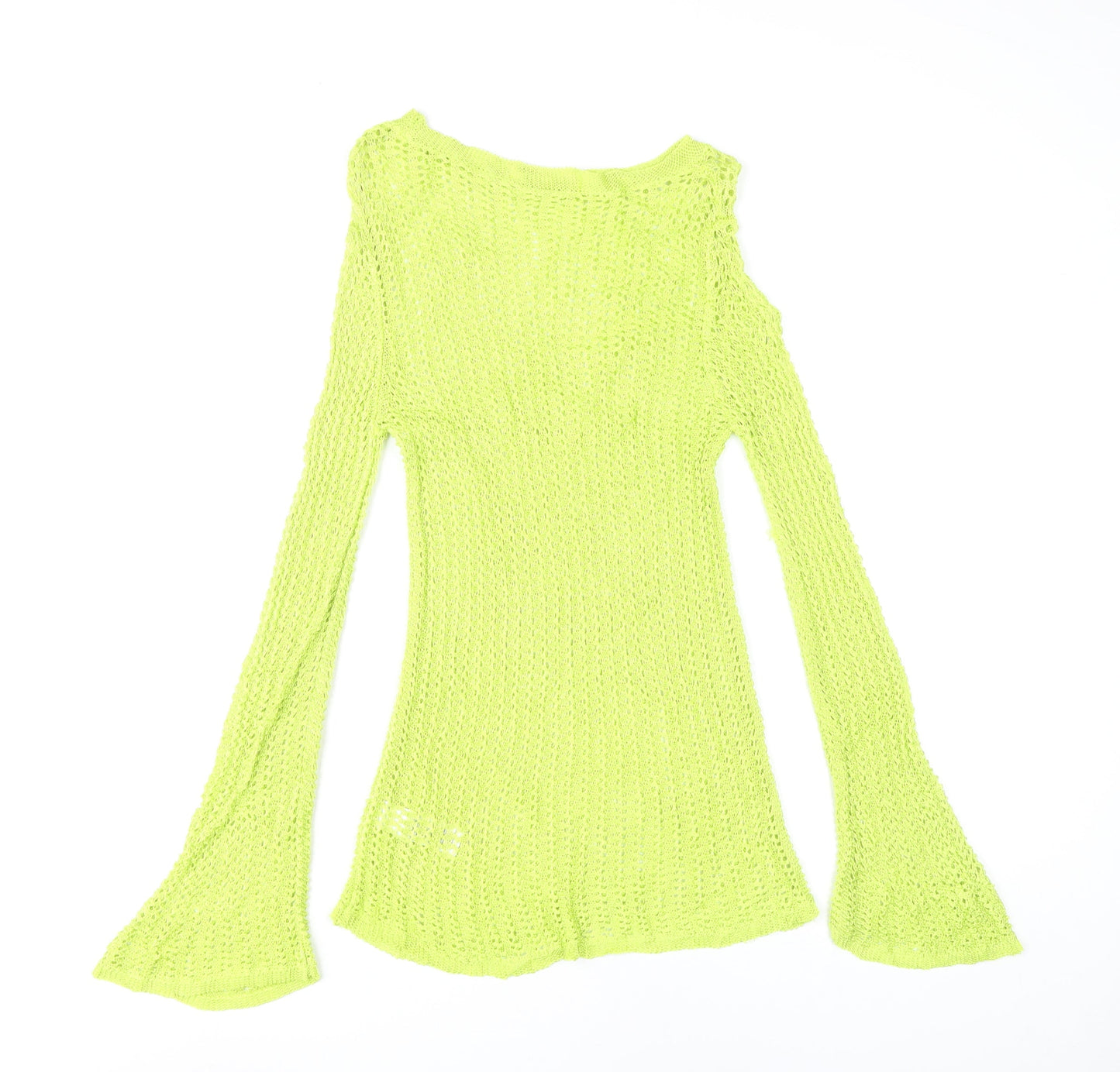 Womens UK Size 10 NEXT Green Pullover Jumper