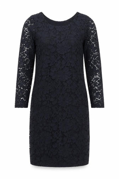 A Postcard from Brighton Women’s Black Lace Sheath Dress S Knee Length