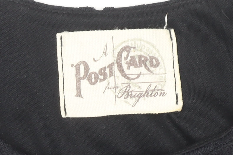 A Postcard from Brighton Women’s Black Lace Sheath Dress S Knee Length
